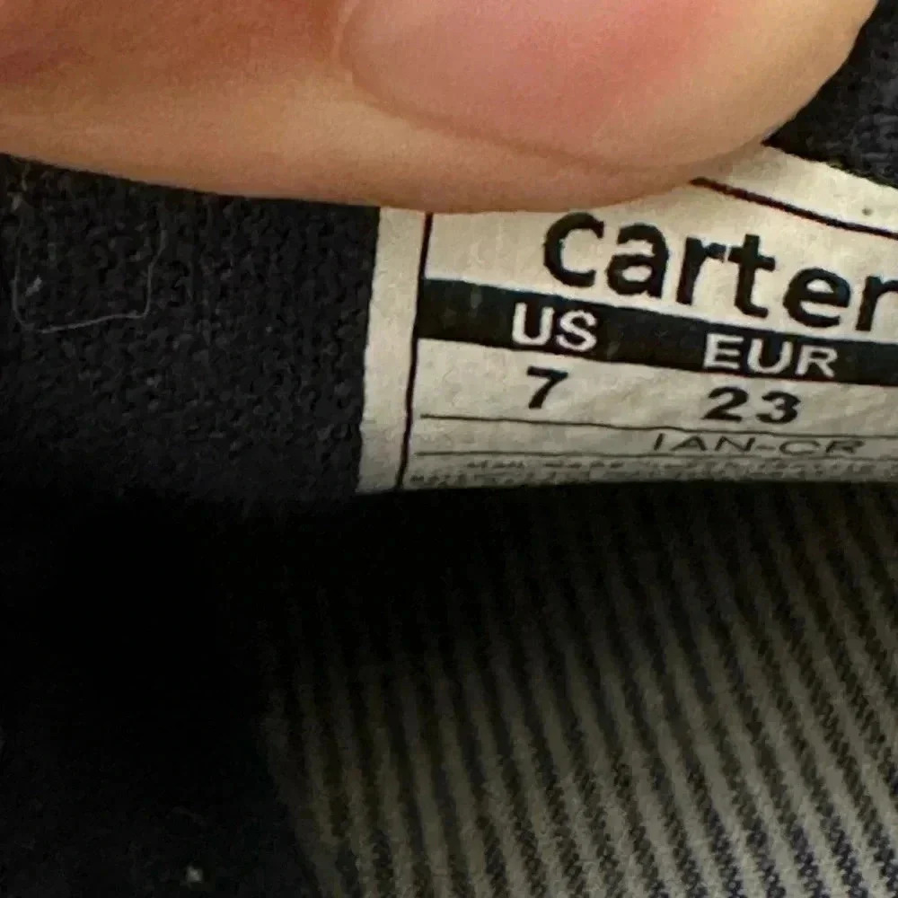 Carters toddler size 7 boat shoes - Picture 4 of 6